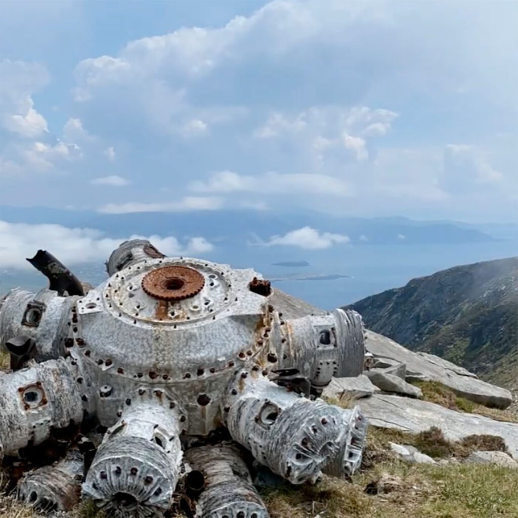 Plain Wreck at Achill Island